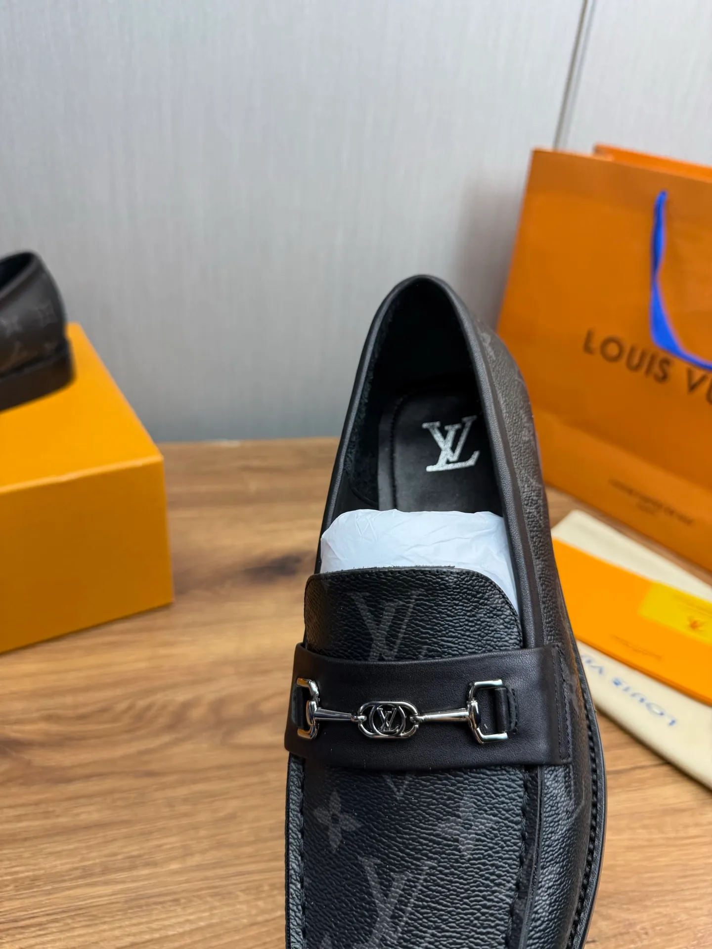 Factory 660💰 LV. Men's business casual leather shoes, all made of imported original brand leather, just to create a more comfortable wearing experience, original non-slip and wear-resistant outsole ✔️16-45 (38.45 non-returnable)